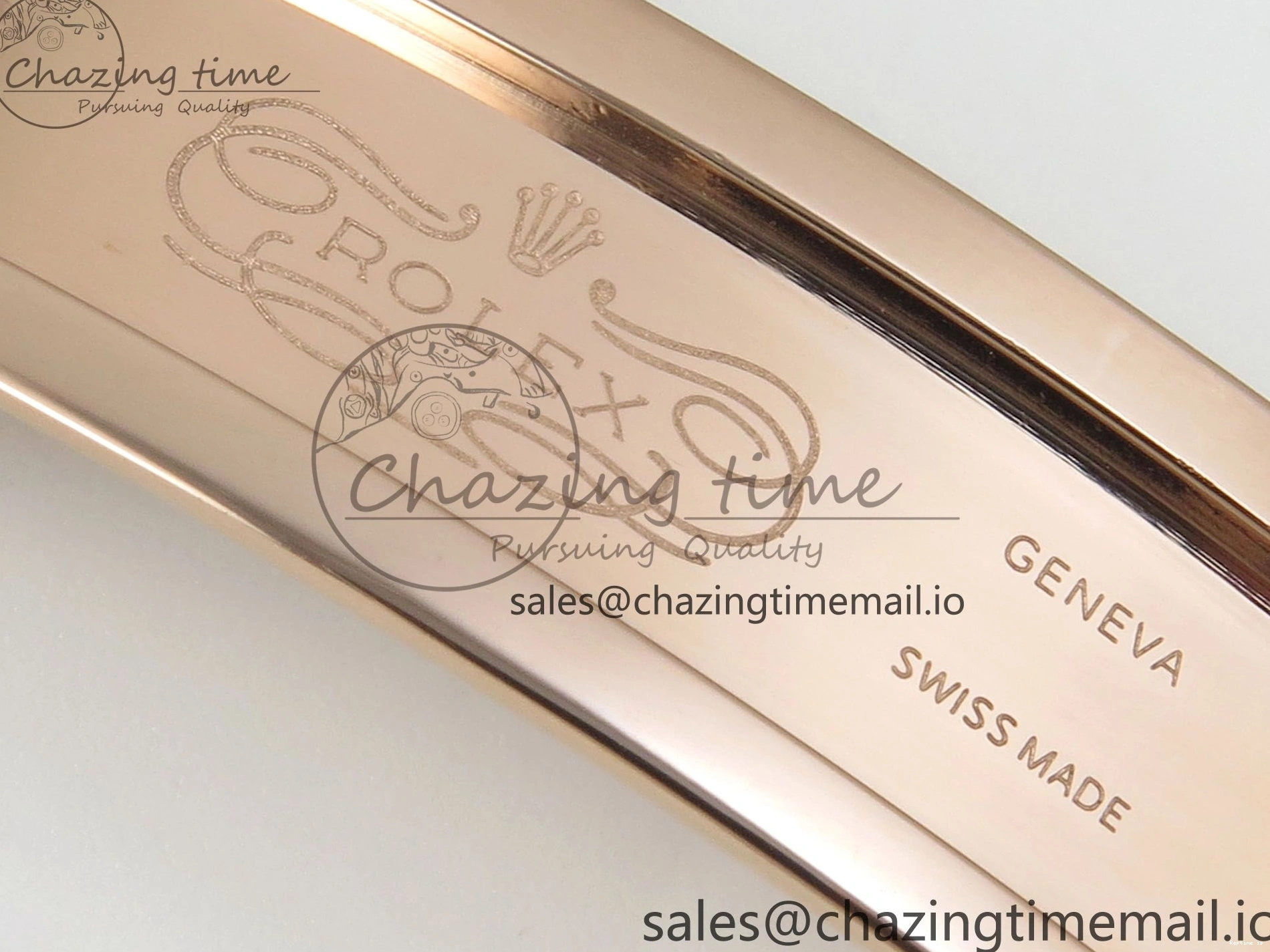 1227 TechFriendly Daytona 126505 RG QF 1:1 Best Edition RG Black Dial Crystal Markers On RG Bracelet SH4131 V6 (Gain Weight) 303